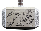 Avengers (17) Downey Jr., Evans, Jackson +14 Signed Thor Mjolnir Prop Hammer BAS