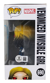 Jessica Alba Signed Venomized Invisible Girl #690 Funko Pop Vinyl Figure BAS