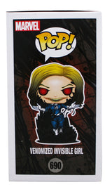 Jessica Alba Signed Venomized Invisible Girl #690 Funko Pop Vinyl Figure BAS