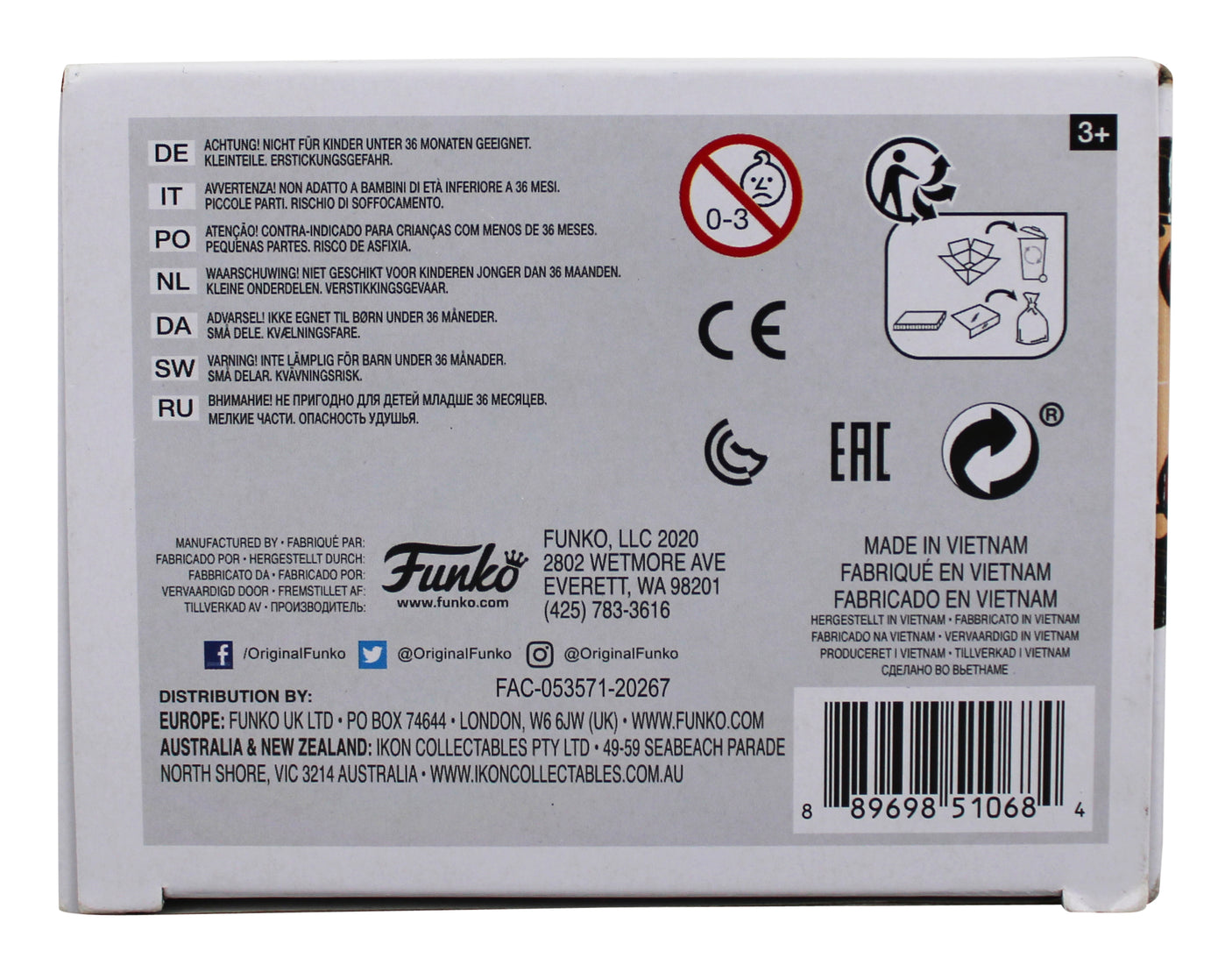 Jessica Alba Signed Venomized Invisible Girl #690 Funko Pop Vinyl Figure BAS