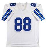 Dez Bryant Authentic Signed White Pro Style Jersey Autographed BAS Witnessed