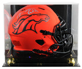 Broncos Shannon Sharpe "HOF" Signed Rave F/S Speed Proline Helmet W/ Case BAS W