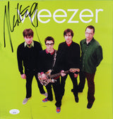 Weezer (4) Cuomo, Wilson, Bell, & Welsh Signed Framed Display JSA #ZZ66389
