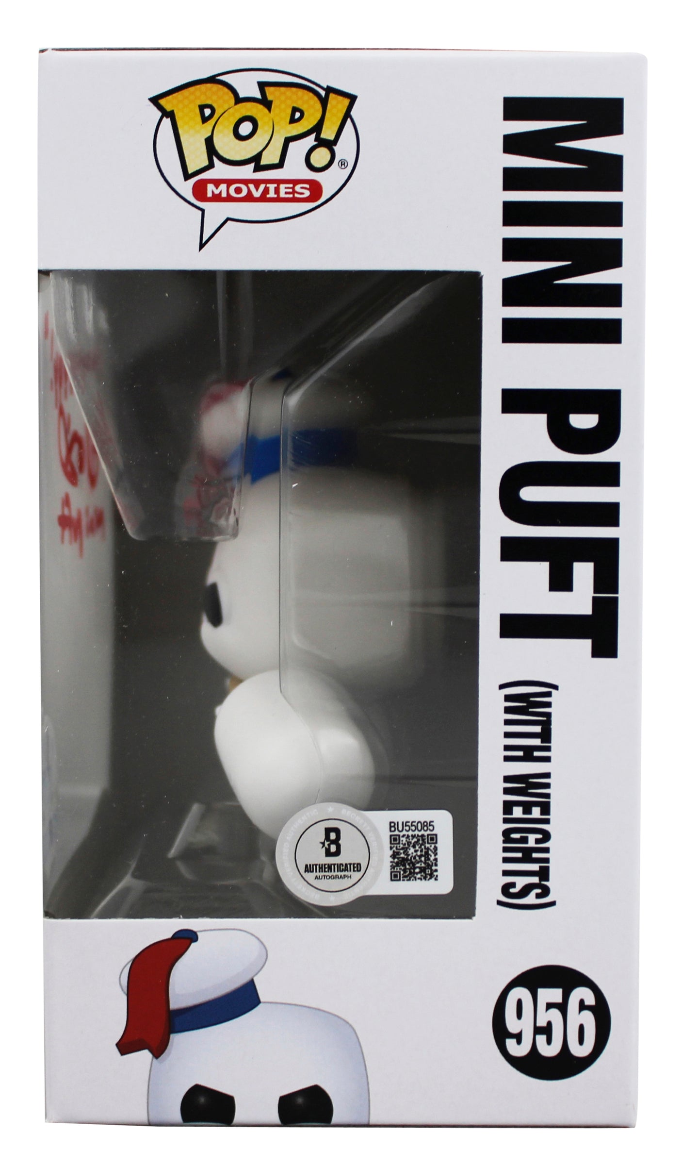 Ira Heiden Ghostbusters "Mini Puft" Signed #956 Funko Pop Vinyl Figure BAS