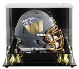 Commanders Michael Westbrook "HTTR" Signed Slate Speed Mini Helmet W/ Case BAS W