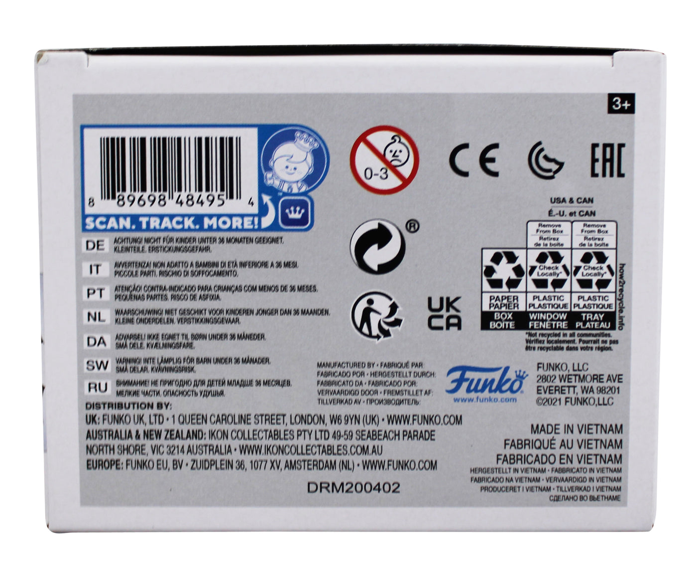 Ira Heiden Ghostbusters "Mini Puft" Signed #956 Funko Pop Vinyl Figure BAS