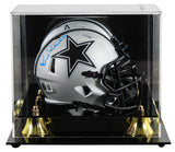 Cowboys Michael Irvin Signed Rave Speed Mini Helmet W/ Case BAS Witnessed