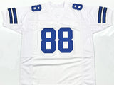Michael Irvin Autographed White Pro Style Jersey W/2 Insc.-Beckett W Hologram