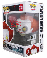 Bill Skarsgard IT Signed Pennywise #780 Funko Pop Vinyl Figure w/ Red Sig BAS