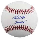 Tigers Max Clark "Spark" Authentic Signed Oml Baseball MLB & Fanatics