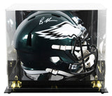 Eagles Brandon Graham Signed Full Size Speed Rep Helmet w/ Case JSA Witness