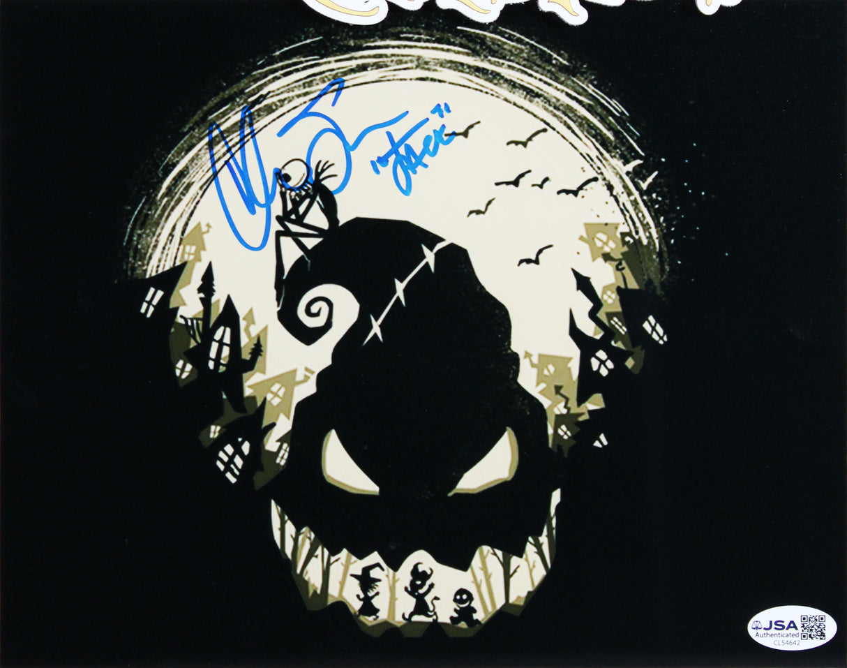Chris Sarandon The Nightmare Before Christmas Signed 8x10 Framed Photo JSA