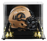 Rams Puka Nacua Signed Salute To Service II Speed Mini Helmet W/ Case Fanatics