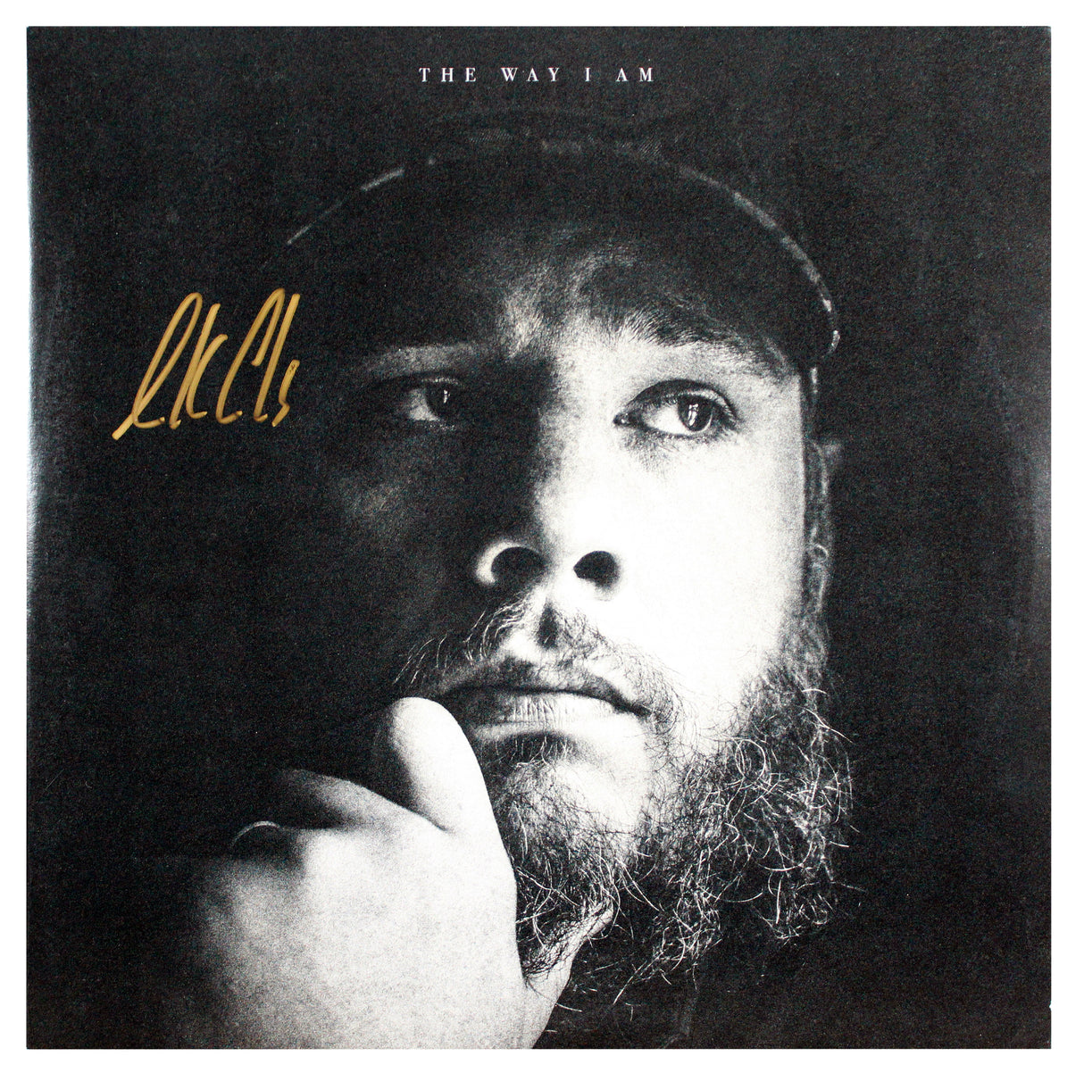 Luke Combs Authentic Signed The Way I Am Album Cover W/ Vinyl Autographed BAS
