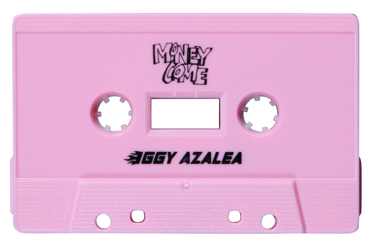 Iggy Azalea Authentic Signed Money Come Cassette Tape Cover BAS #BY031160