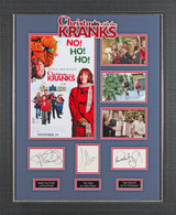 Christmas With The Kranks (3) Allen, Curtis & Aykroyd Signed Framed Display BAS