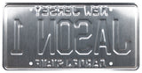 Ari Lehman Friday The 13th "F13 1980" Signed License Plate BAS Witness #5W117024