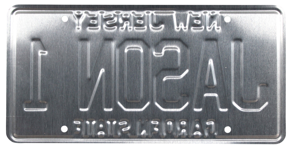 Ari Lehman Friday The 13th "Highway To Hell!" Signed License Plate BAS #5W117162