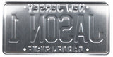 Ari Lehman Friday The 13th "Highway To Hell!" Signed License Plate BAS #5W117162