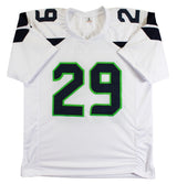 Earl Thomas Authentic Signed White Pro Style Jersey Autographed BAS Witnessed