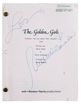 Rue McClanahan Golden Girls Authentic Signed Set Used Tv Script BAS #AG010061