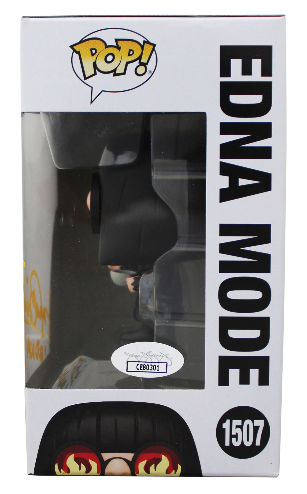 Brad Bird The Incredibles "Edna" Signed #1507 Funko Pop Figure JSA #CW80301
