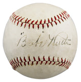 Yankees Babe Ruth Signed 1920's Spalding League Junior Baseball PSA/DNA #AD02216