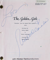 Rue McClanahan Golden Girls Authentic Signed Set Used Tv Script BAS #AG010061
