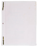 Rue McClanahan Golden Girls Authentic Signed Set Used Tv Script BAS #AG010061