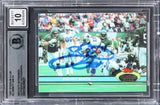 Cowboys Emmitt Smith Signed 1991 Stadium Club #2 Card Auto Grade 10! BAS Slabbed