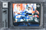 Cowboys Emmitt Smith Signed 1998 Upper Deck #92 Card Auto Graded 10! BAS Slabbed