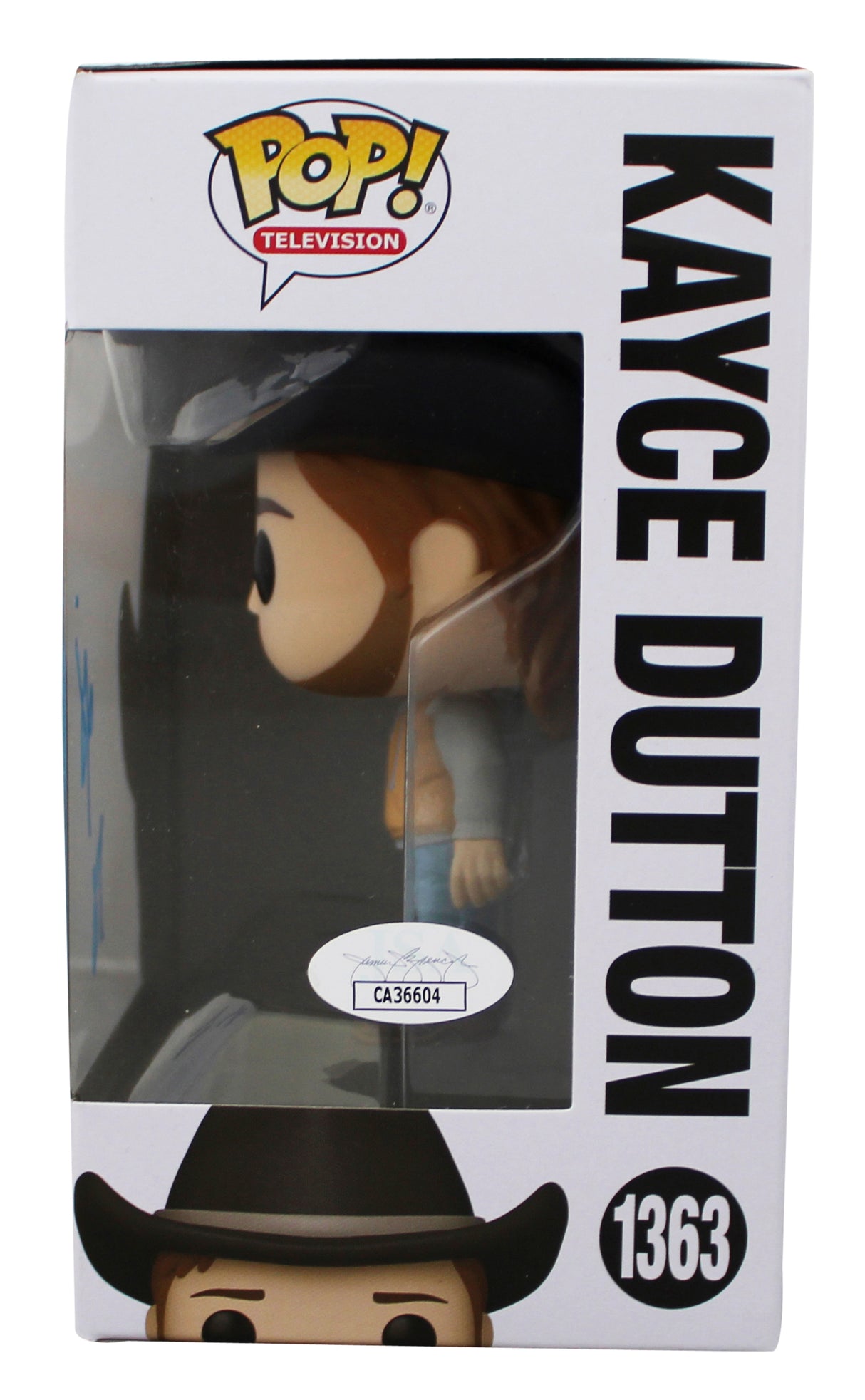 Luke Grimes Yellowstone Signed Kayce Dutton #1363 Funko Pop Figure JSA #CA36604