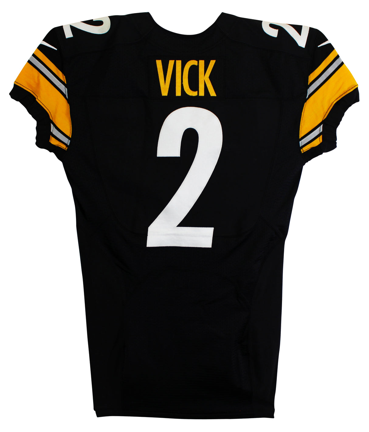 Steelers Michael Vick 2015 Final Game Used Black Nike Jersey SIA #260630M5
