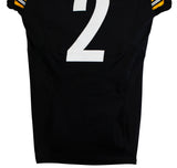 Steelers Michael Vick 2015 Final Game Used Black Nike Jersey SIA #260630M5