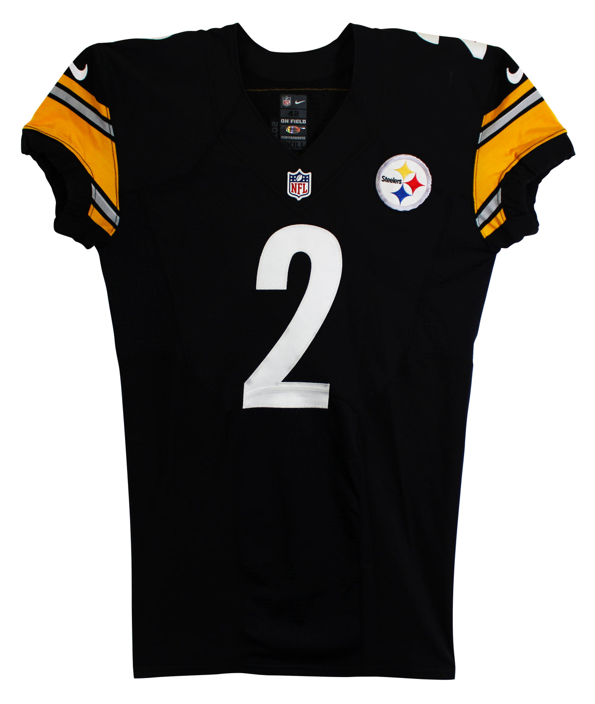 Steelers Michael Vick 2015 Final Game Used Black Nike Jersey SIA #260630M5