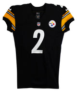 Steelers Michael Vick 2015 Final Game Used Black Nike Jersey SIA #260630M5