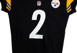 Steelers Michael Vick 2015 Final Game Used Black Nike Jersey SIA #260630M5