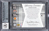 Magic & Erving Signed 2003 SPX Winning Mats Combos #WC15 Card Auto 10! BAS Slab
