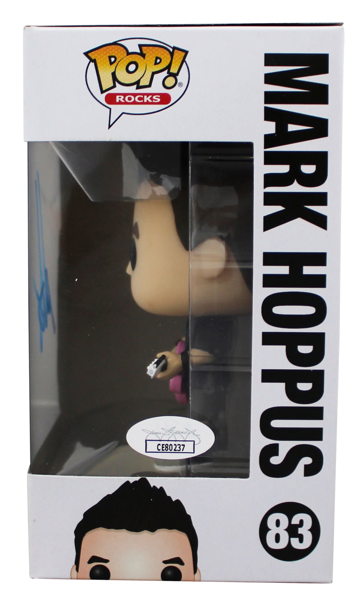 Mark Hoppus Blink 182 Authentic Signed #83 Funko Pop Vinyl Figure JSA #CE80237