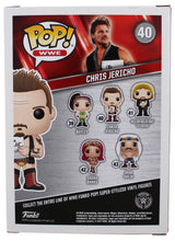WWE Chris Jericho Authentic Signed #40 Funko Pop Vinyl Figure JSA #CD80419