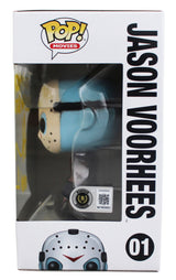 Ari Lehman "2x Insc" Signed #01 Funko Pop Figure w/ Yellow Sig BAS Witnessed
