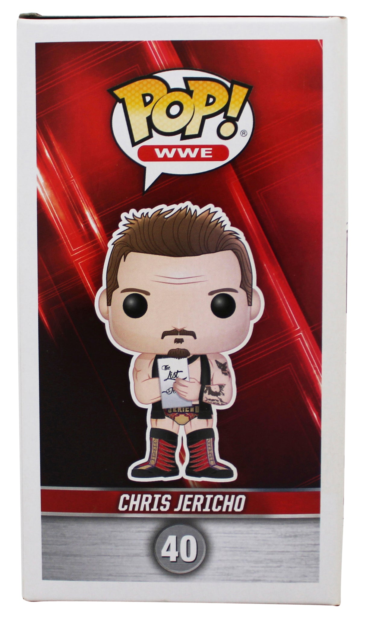 WWE Chris Jericho Authentic Signed #40 Funko Pop Vinyl Figure JSA #CD80419