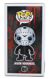 Ari Lehman "2x Insc" Signed #01 Funko Pop Figure w/ Yellow Sig BAS Witnessed
