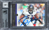 Ravens Ray Lewis Signed 2008 SP Rookie Edition #13 Card Auto GM 10! BAS Slabbed