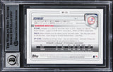 Royals Clarke Schmidt Signed 2020 Bowman PC #BP53 Card Auto 10! BAS Slabbed