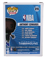 Timberwolves Anthony Edwards Signed #215 Funko Pop Vinyl Figure JSA #CD90424
