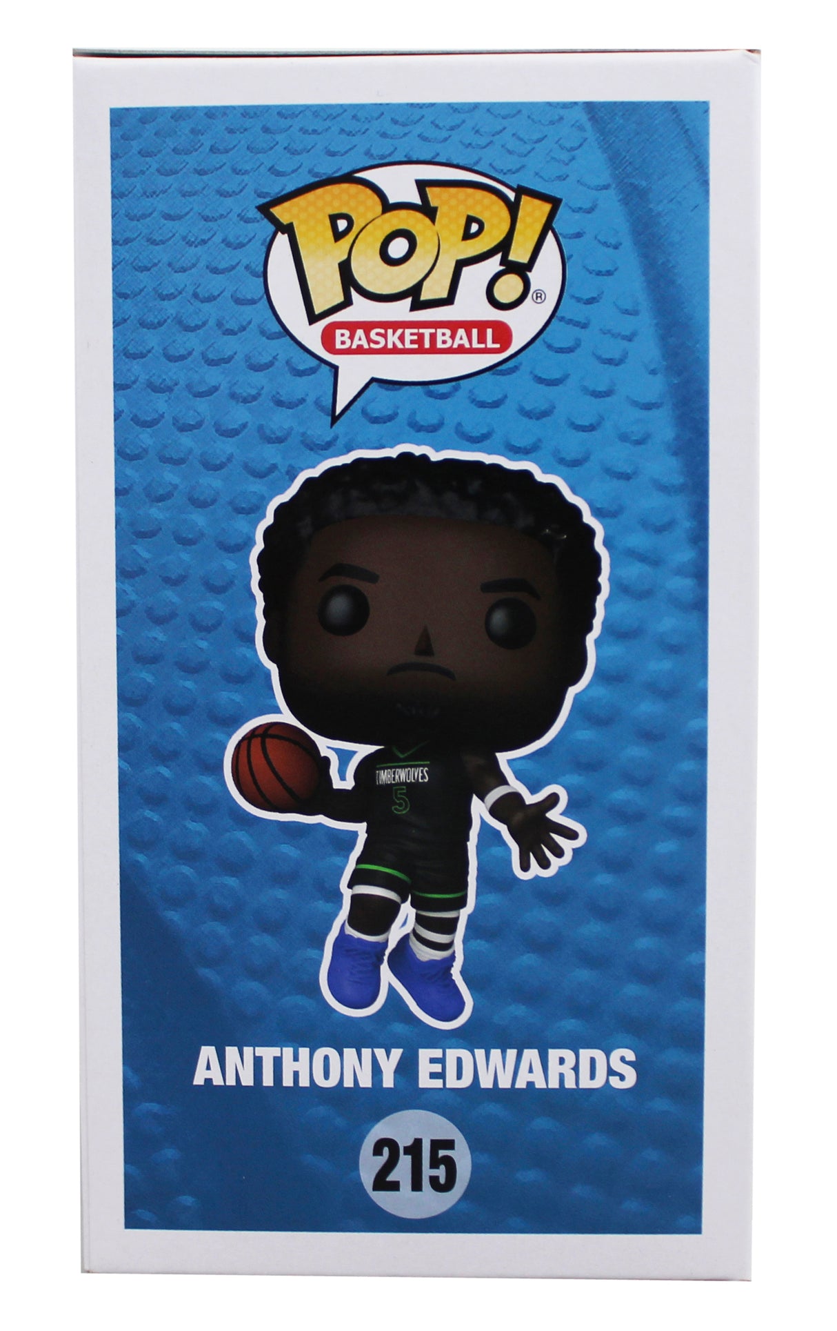 Timberwolves Anthony Edwards Signed #215 Funko Pop Vinyl Figure JSA #CD90424