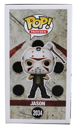 Ari Lehman "2x Insc" Signed Jason #2034 Funko Pop Figure w/ Red Sig BAS Witness