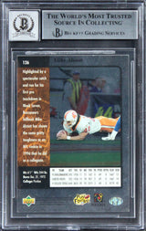 Bucs Mike Alstott "A-Train" Signed 1996 SP #126 Rookie Card Auto 10! BAS Slab 2