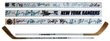 Rangers (23) Richter, Messier, Kurri +20 Signed NHL Hockey Stick BAS #AG010123